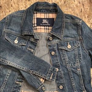 Size 6 Burberry denim jacket